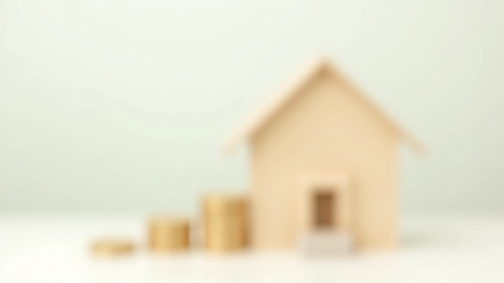 Dům s finančními symboly a grafem znázorňujícím stavební spoření